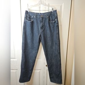 Knockout Men Blue Jeans Sz 40X34 Pre-Owned